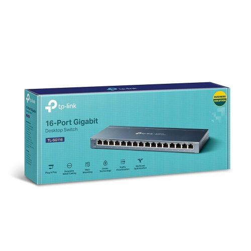 TP-Link Router 16-Port 10/100Mbps Desktop Switch image 1